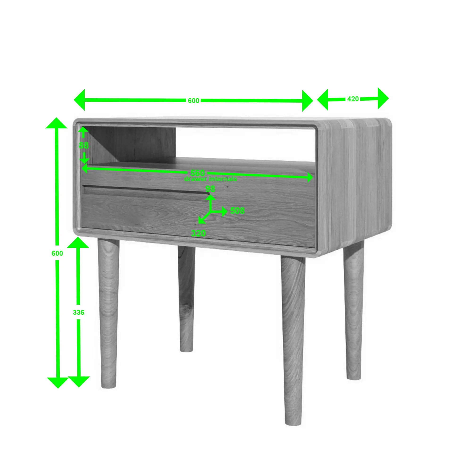 Scandic Lamp Table - Image 2