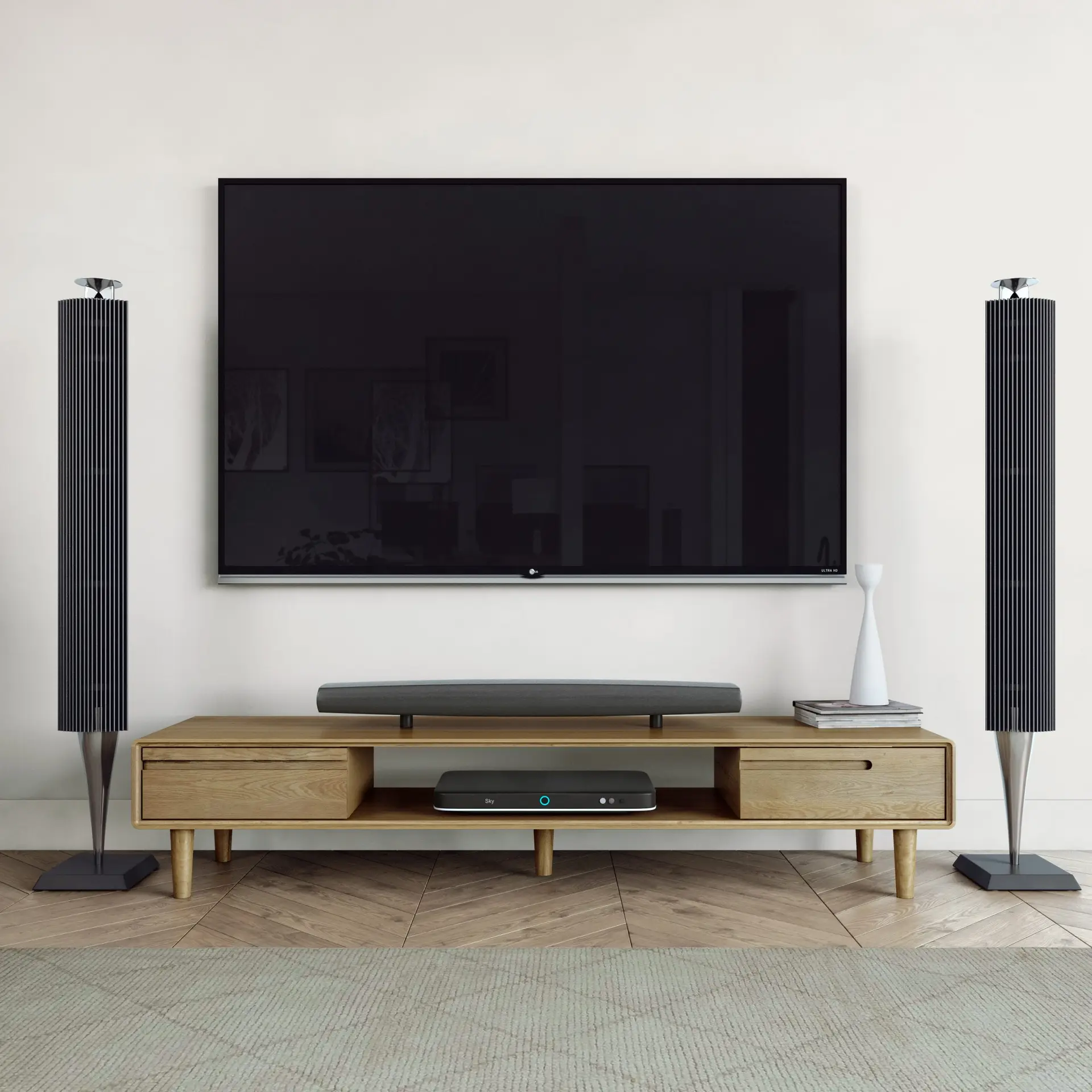 Scandic Wide TV Unit