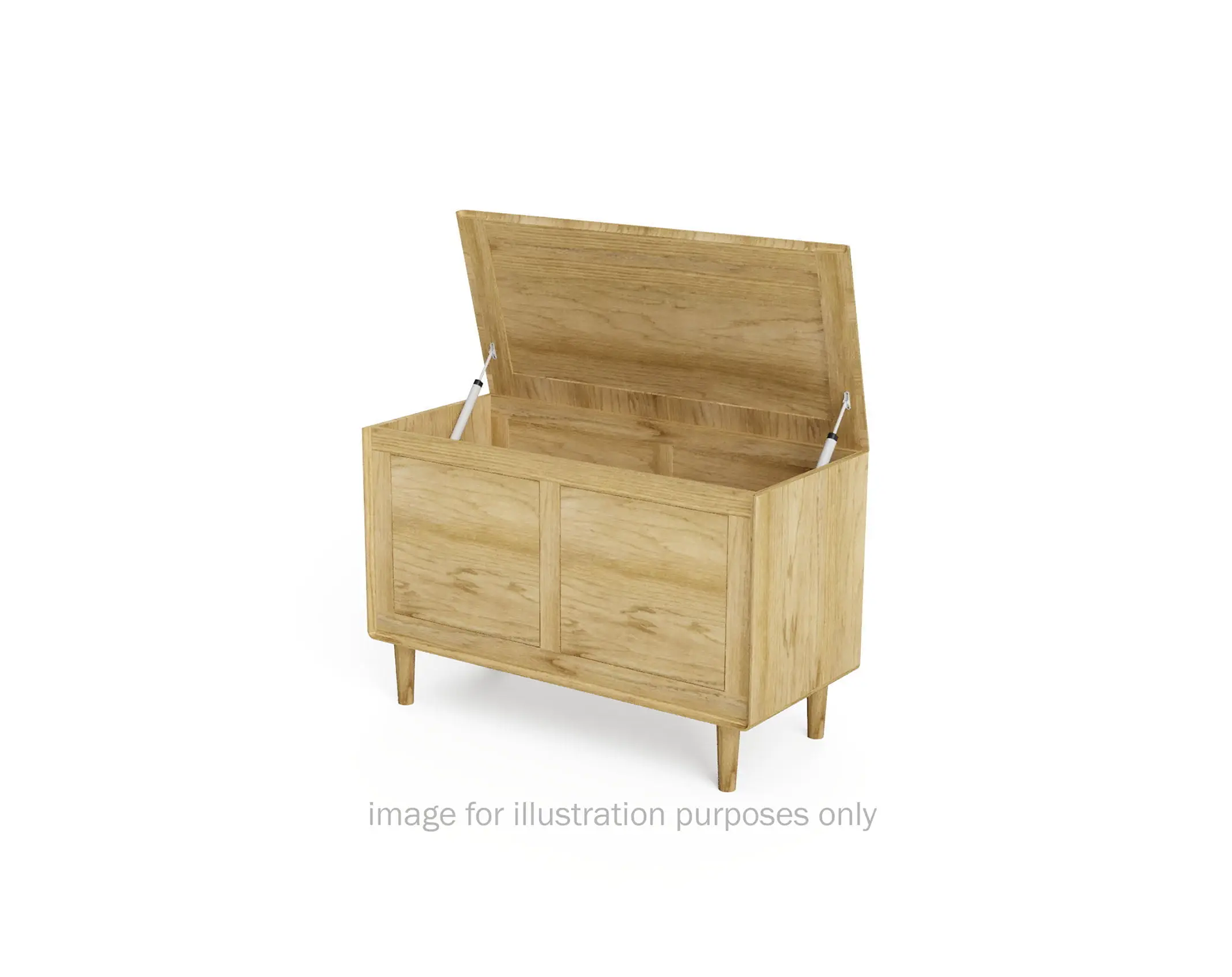 Scandic blanket box