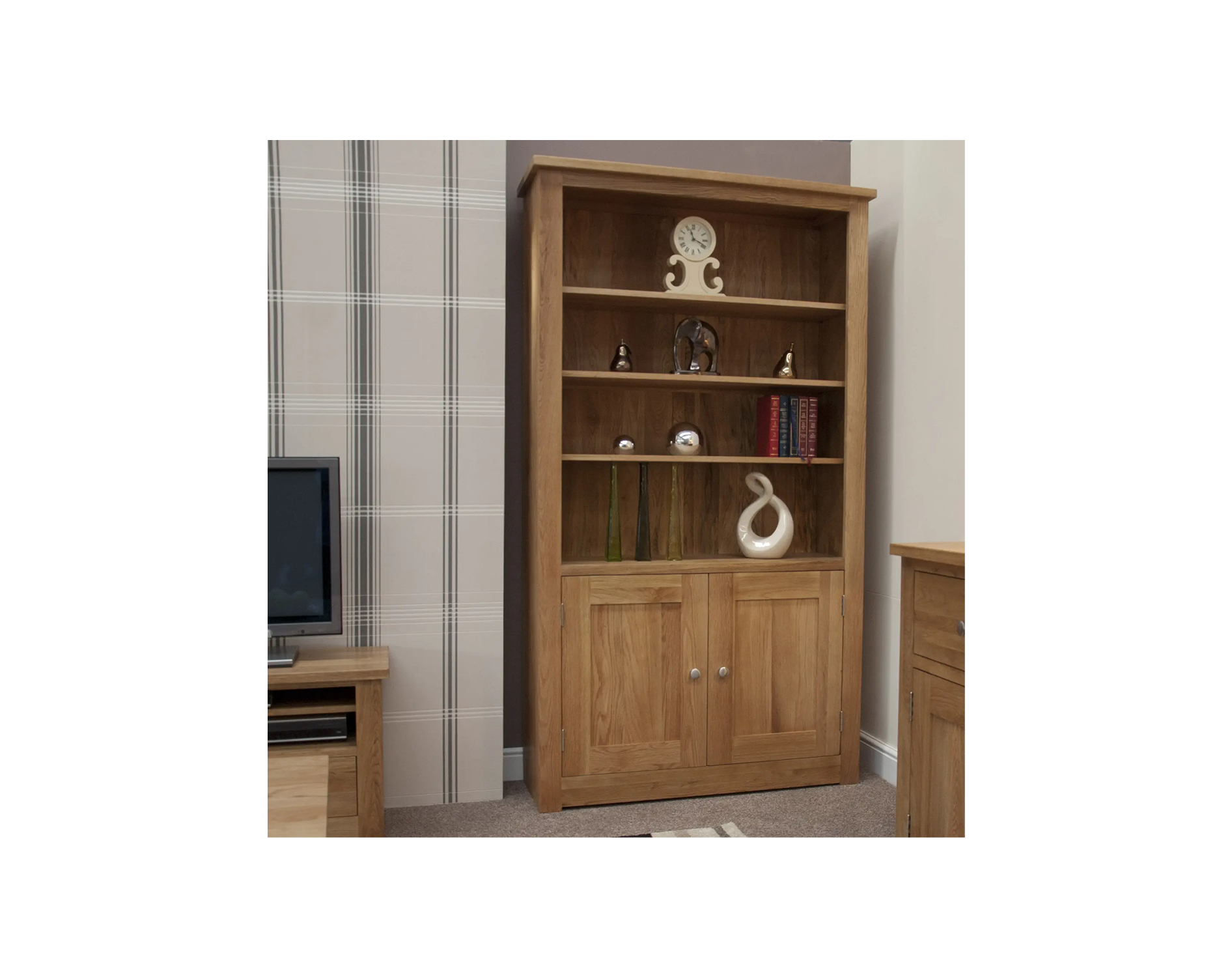 Torino 2 Door Bookcase