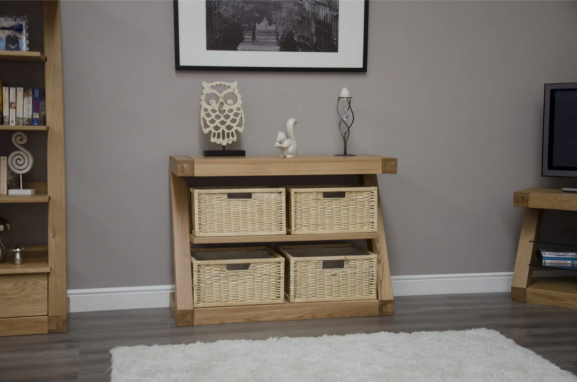 Z Basket Console table