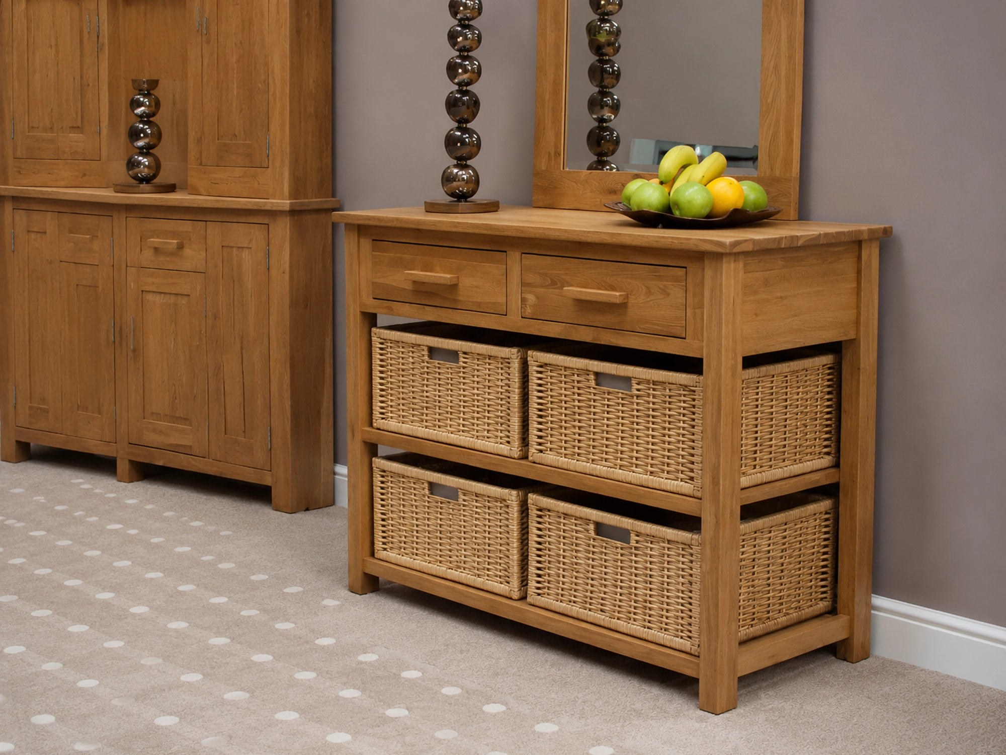 Opus Basket Hall Table