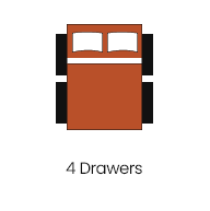 4 Drawers Conti