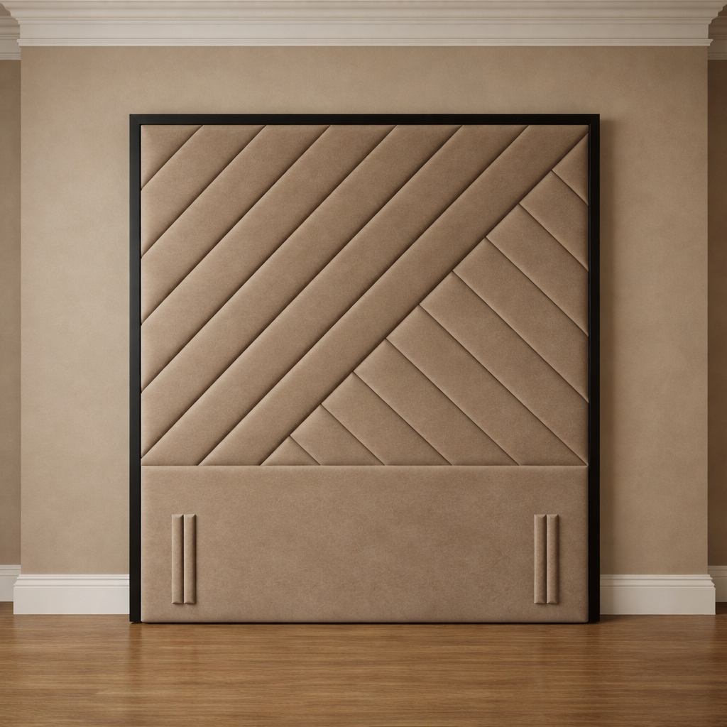 Sandra Headboard with contrast border