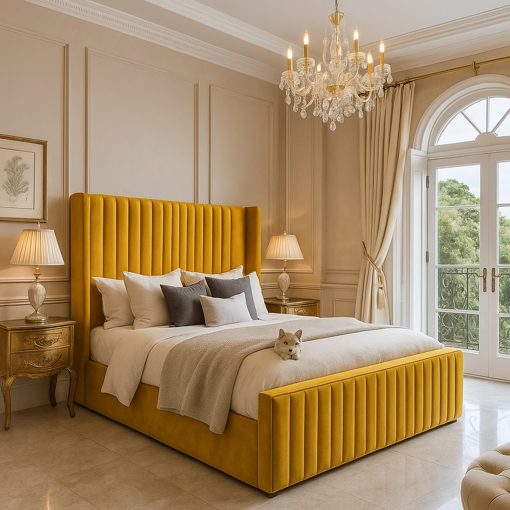 Siena Wingback Bed
